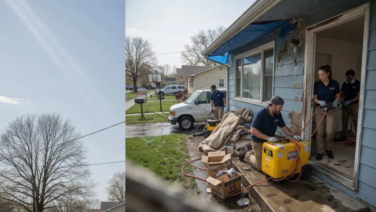 Basement Flood Cleanup in Hoagland, IN near me